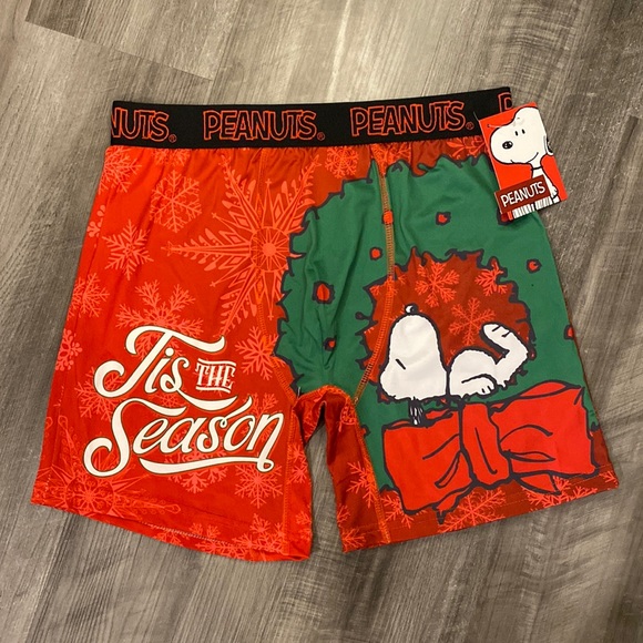 Peanuts Underwear & Socks Peanuts Snoopy Christmas Tis The Season